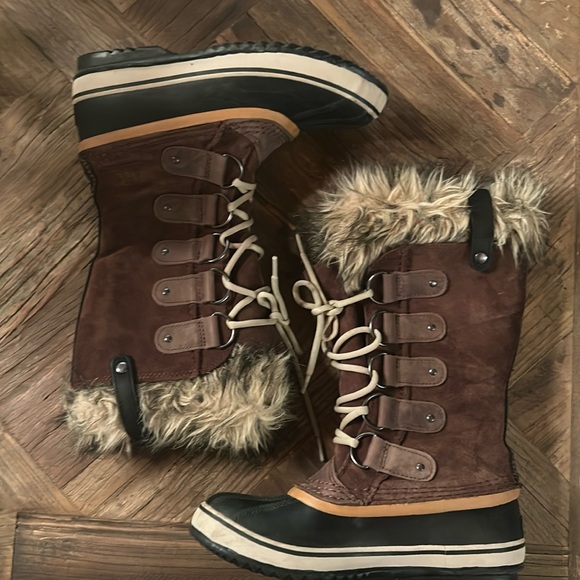 SOREL WOMEN'S JOAN OF ARCTIC WATERPROOF BOOT || Color: Tobacco, Sudan Brown - Picture 1 of 13